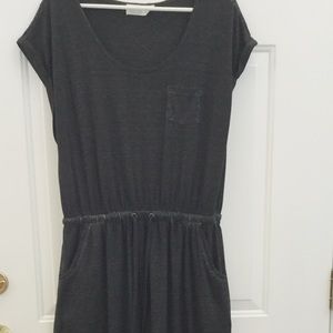 Space gray XL maxi dress